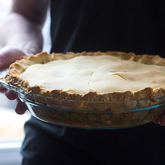 Paleo chicken pot pie