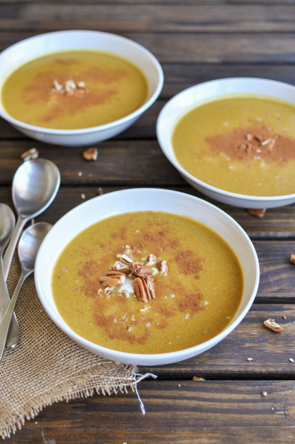 Paleo Roasted Butternut Squash Soup