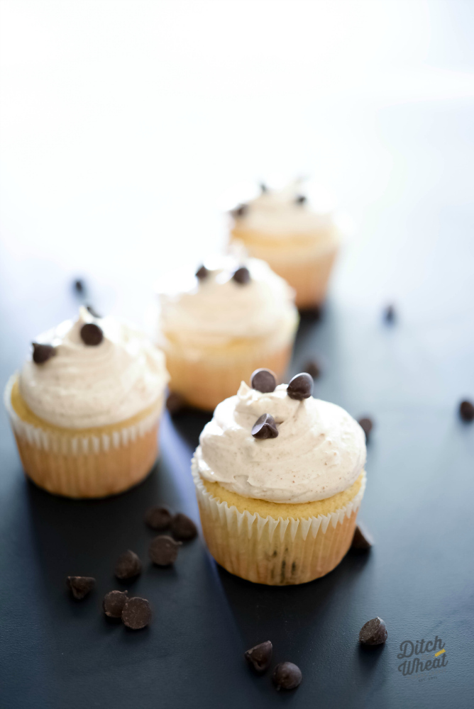 Paleo Chocolate CHip Cupcakes