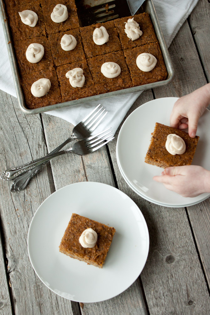 Grain Free Pumpkin Bars