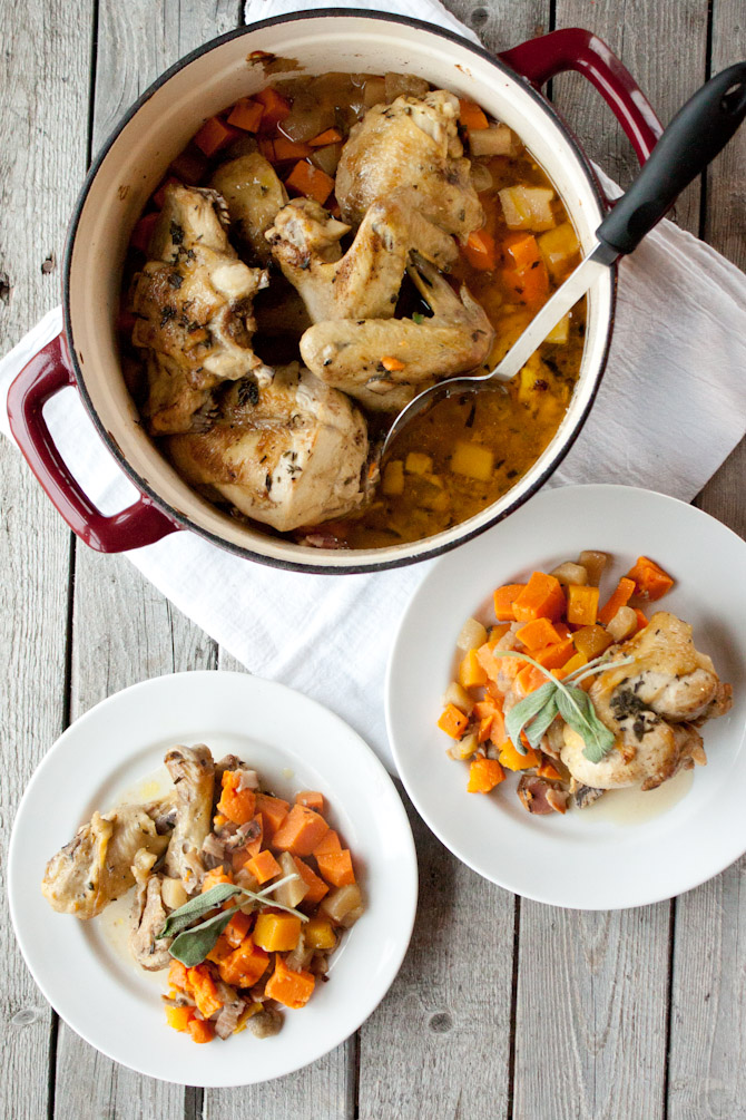 Savory Chicken and Fall Produce