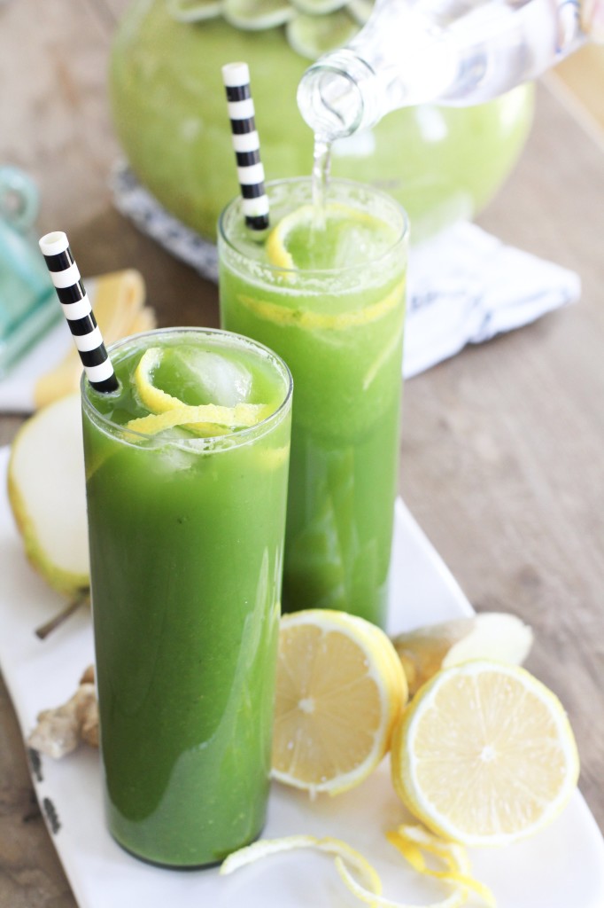 Festive Green Spritzer