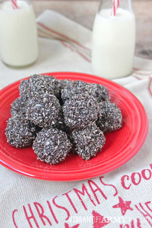 Carob Peppermint Macaroons