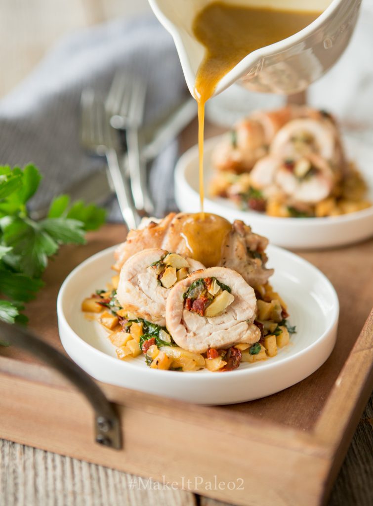 Make It Paleo 2 - Stuffed Chicken Thighs