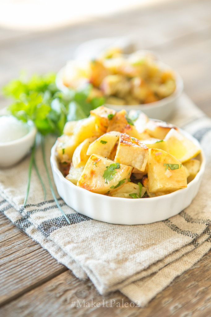 Make It Paleo 2 - Roasted Sweet Potatoes with Citrus Dressing