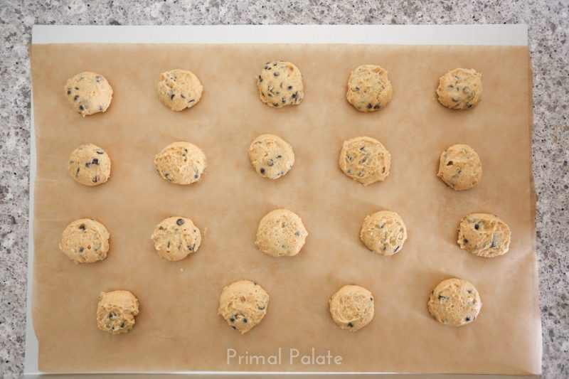 Nut-free Paleo Chocolate Chip Cookies-3