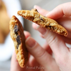 Nut-free Paleo Chocolate Chip Cookies