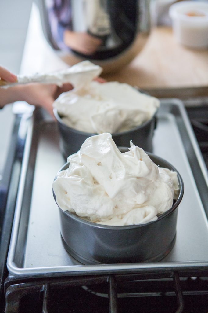 Whipped Batter for Angel Food Cake