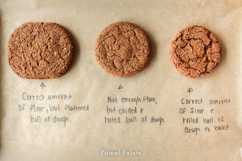 Paleo Gingersnaps | Grain-free Christmas Cookies-13