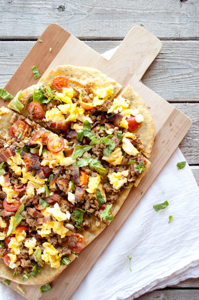 Loaded Breakfast Flatbread