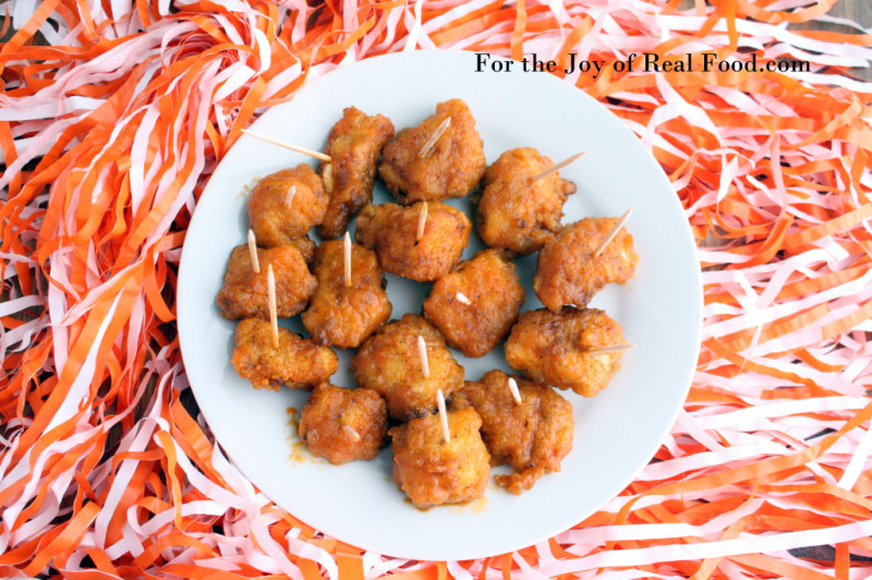 Paleo Buffalo Chicken Nuggets