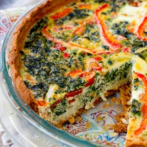 Veggie Packed Quiche