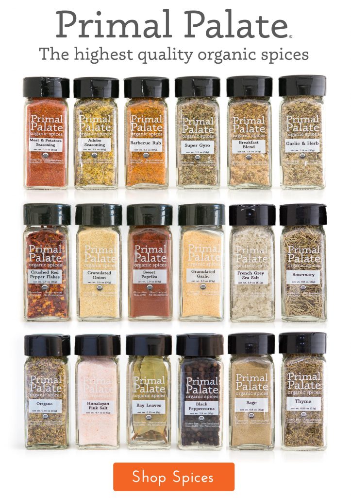 Primal Palate Organic Spices - IG Storefront