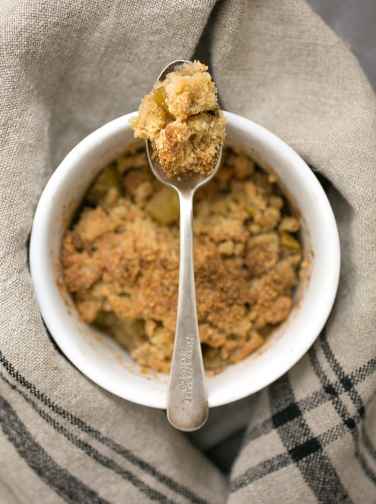 mini apple crisp