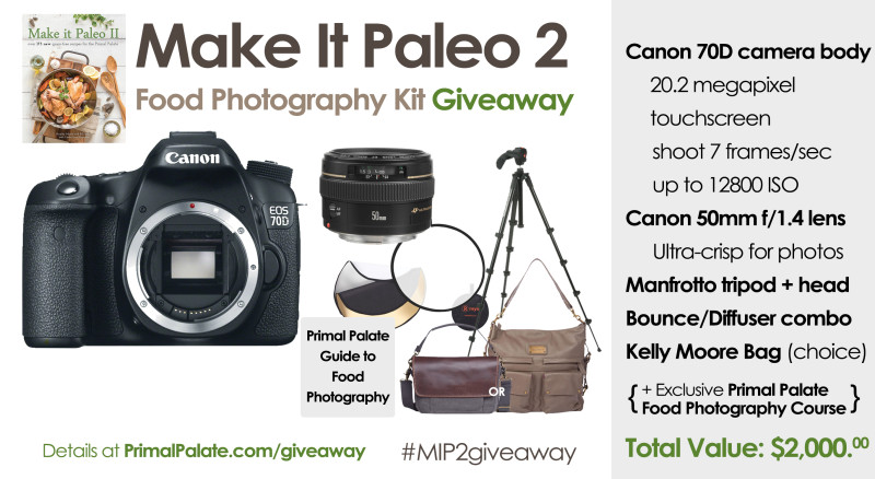 Canon Camera Giveaway - Make It Paleo 2