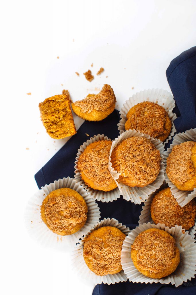 Pumpkin Streusel muffins