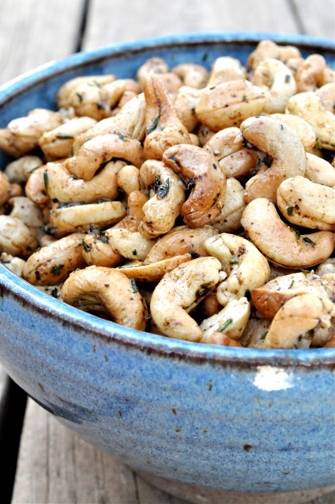 Spicy Roasted Cashews | Fed+Fit