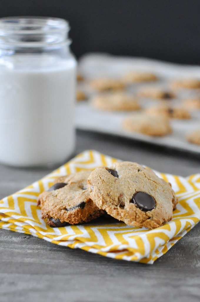 Dark Chocolate Chip Walnut Cookies | Fed+Fit