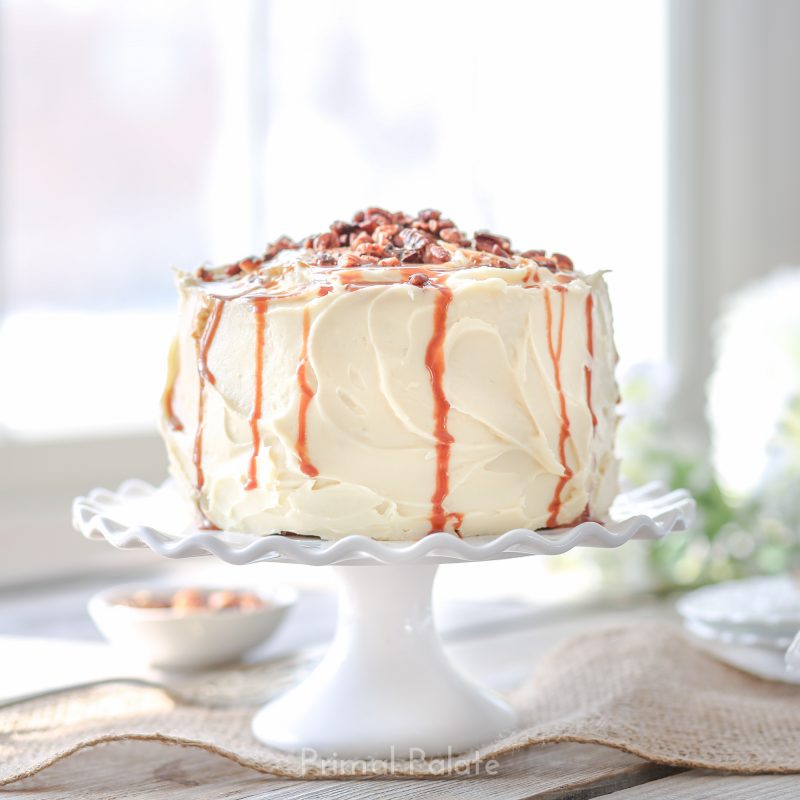 paleo grain-free carrot cake by primal palate-1