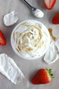 Whipped Vanilla Coconut Cream