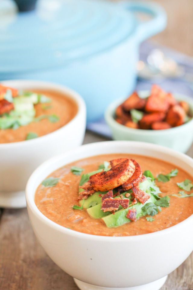 Ancho Chile Butternut Squash Soup