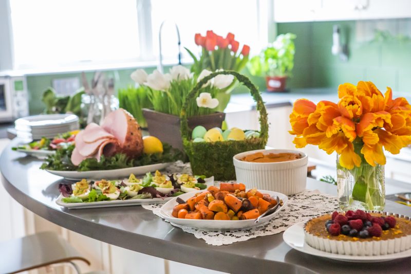 Gather Paleo Easter Menu Spread