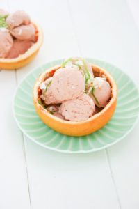 Grapefruit Ice Cream