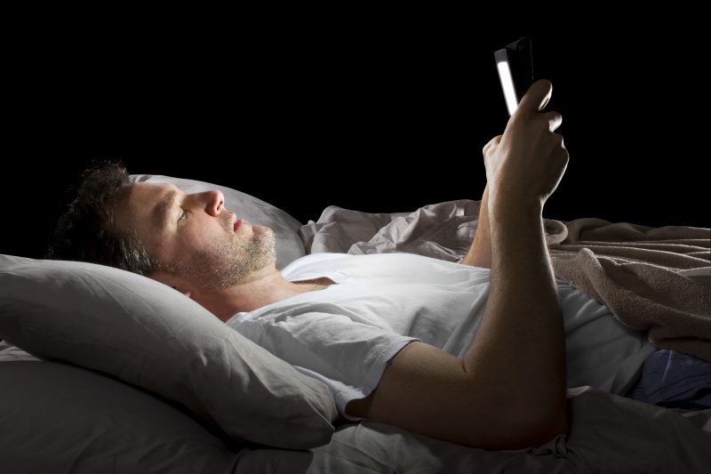 Don't mind me, just suppressing my melatonin