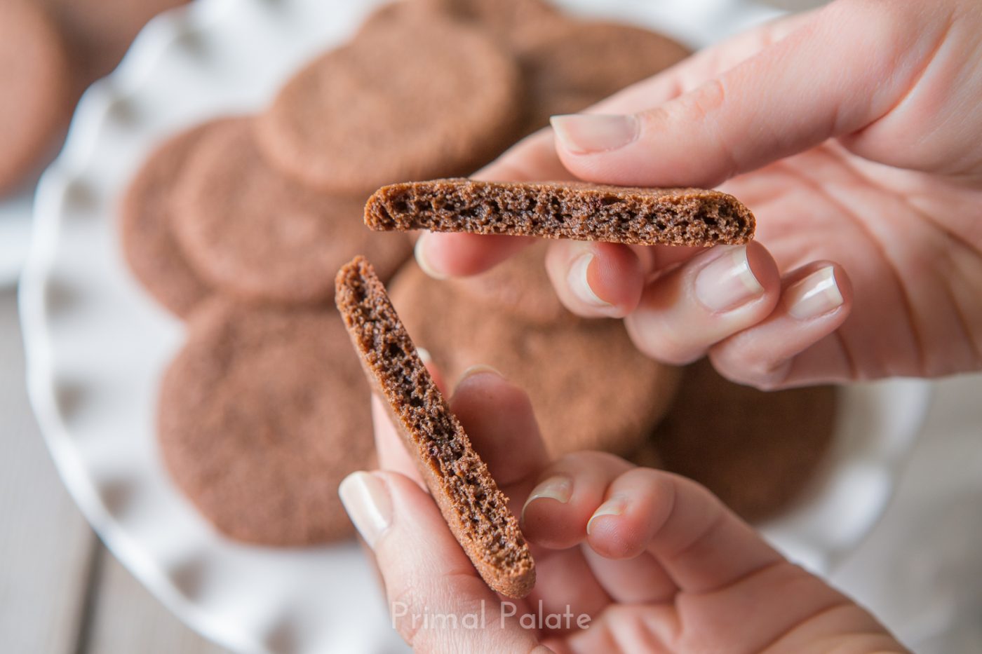 Crispy Chocolate Cookies Primal Palate Paleo Recipes
