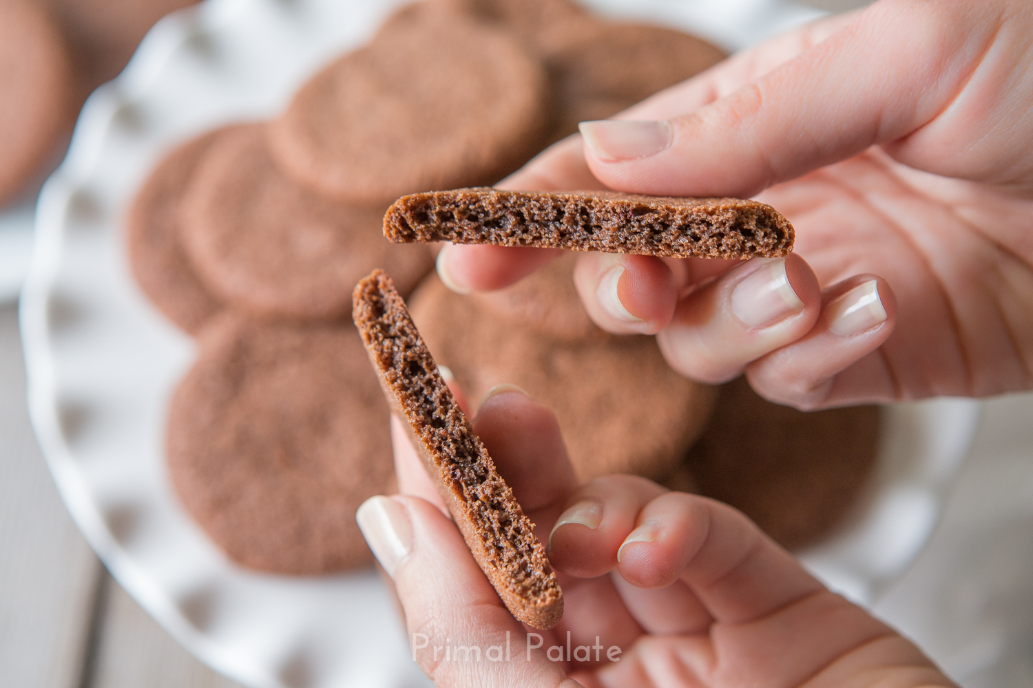 Crispy Chocolate Cookies Primal Palate Paleo Recipes