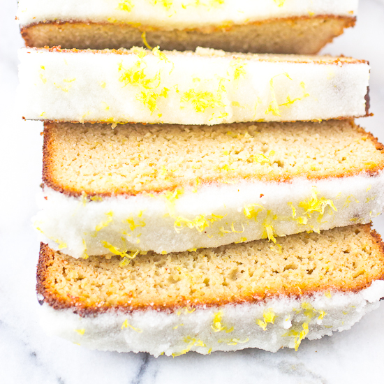 Paleo Lemon Pound Cake