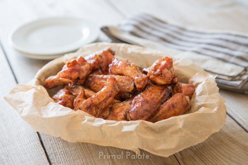 Paleo Sweet and Sticky Chicken Wings-9263