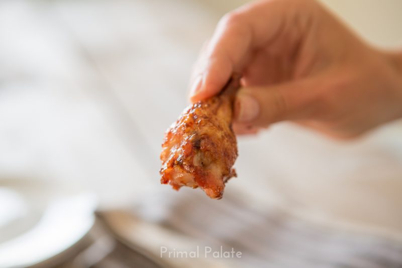 Paleo Sweet and Sticky Chicken Wings-9270