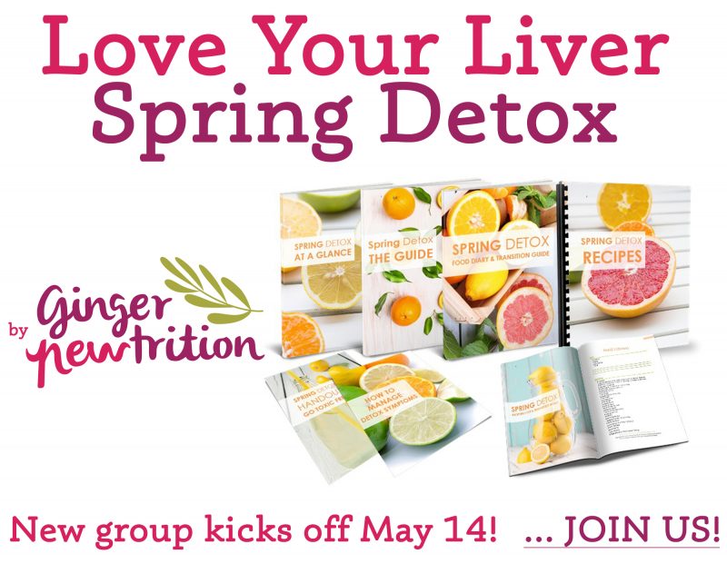 spring detox promo