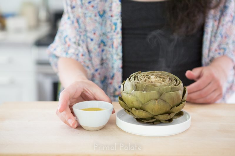 steamed artichoke | How to prepare an artichoke-18