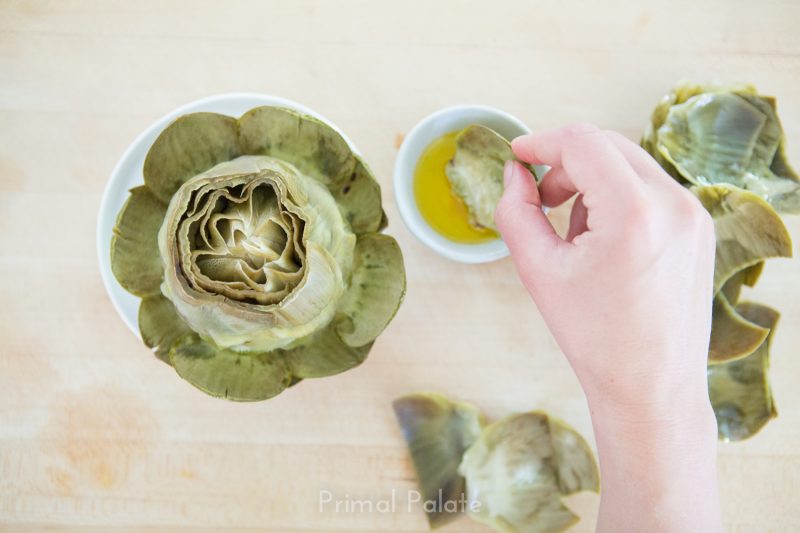 steamed artichoke | How to prepare an artichoke-22