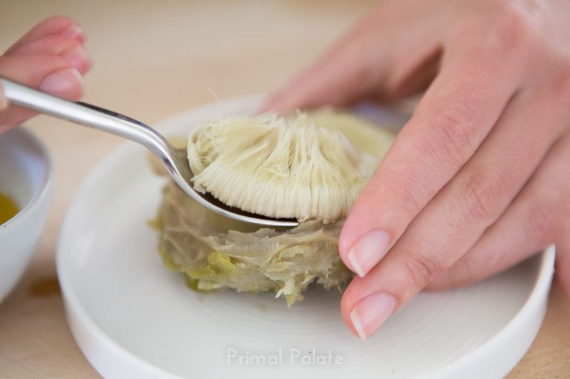 steamed artichoke | How to prepare an artichoke-25