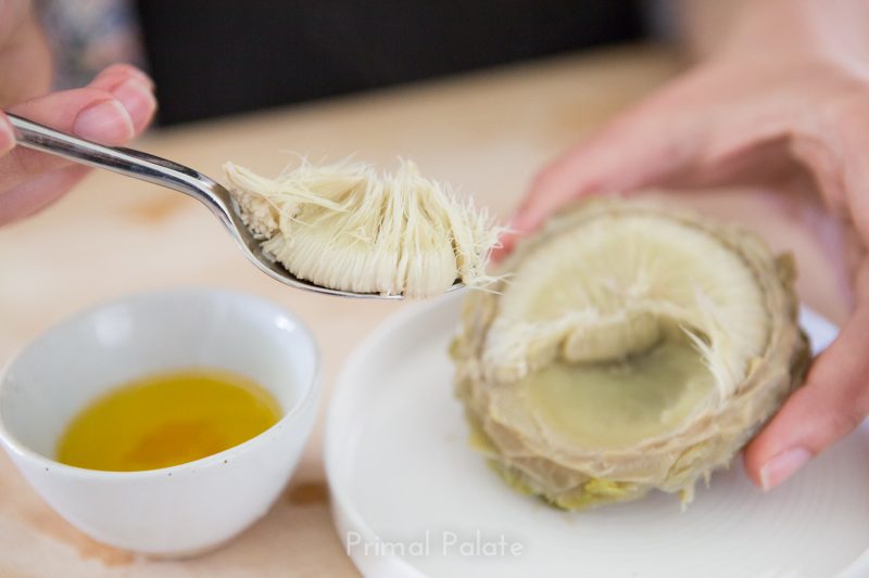 steamed artichoke | How to prepare an artichoke-26