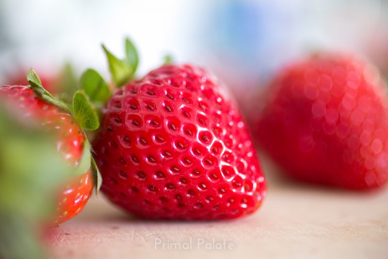 Double Chocolate Tart with Strawberries - Paleo Recipe
