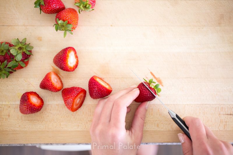 Double Chocolate Tart with Strawberries - Paleo Recipe