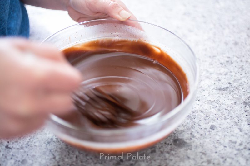 Double Chocolate Tart with Strawberries - Paleo Recipe