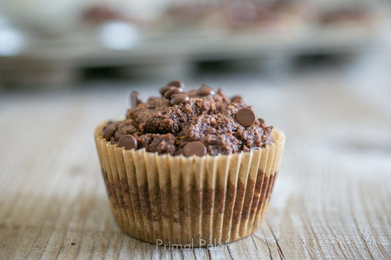 Paleo Double Chocolate Chip Muffins-14