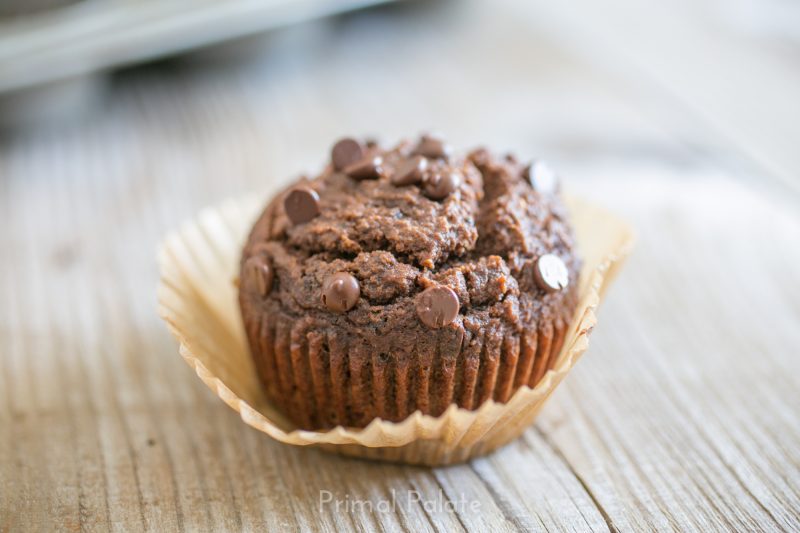 Paleo Double Chocolate Chip Muffins-15