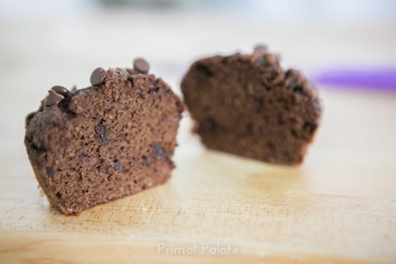 Paleo Double Chocolate Chip Muffins-8