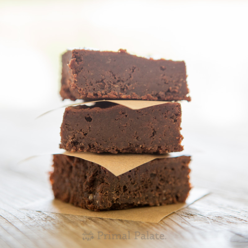 Paleo Nut-free Fudgy Brownies-11