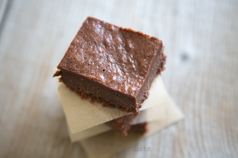 Paleo Nut-free Fudgy Brownies-12