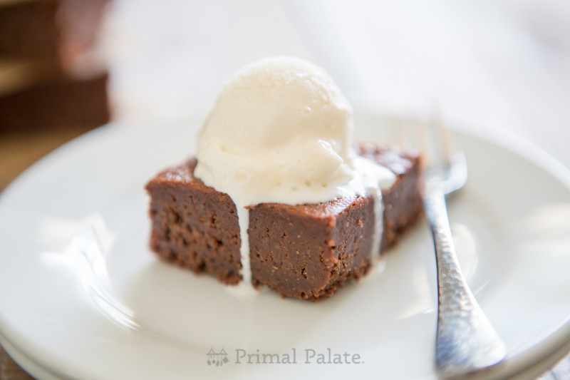 Paleo Nut-free Fudgy Brownies-17