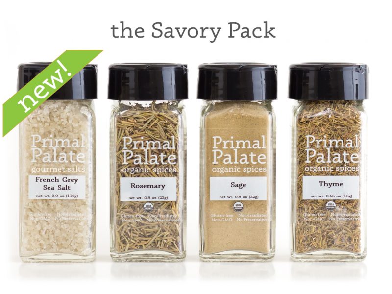 Savory Pack - Primal Palate Organic Spices