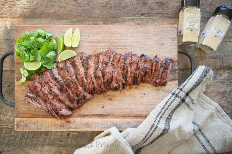 Paleo Chipotle Lime Skirt Steak-1