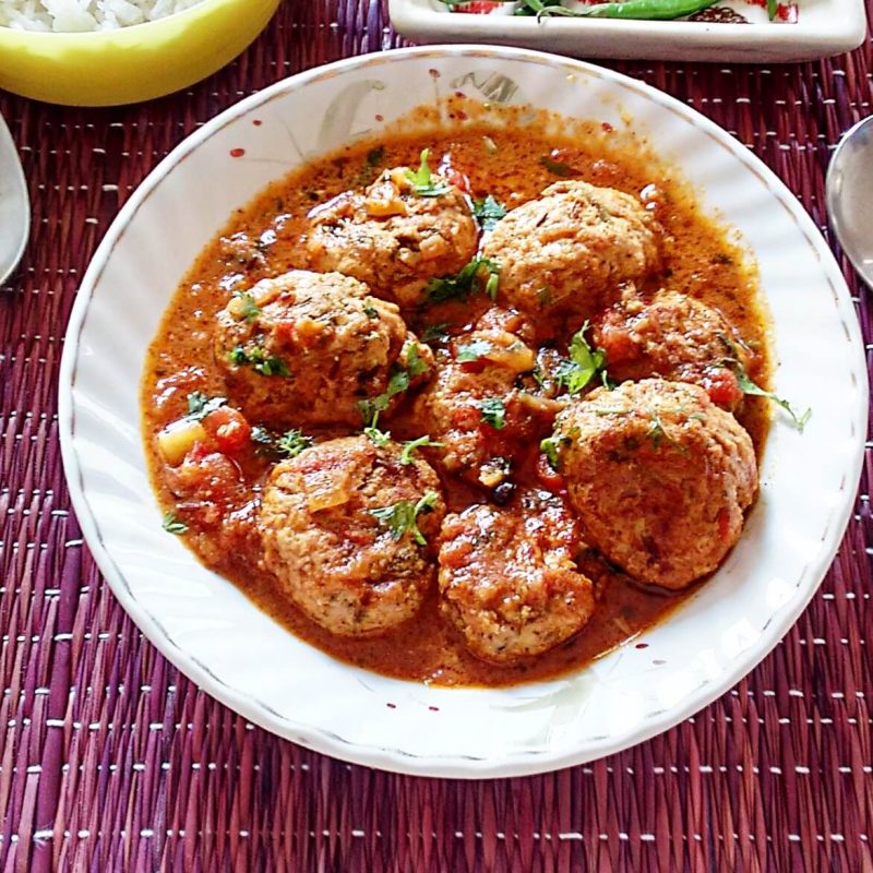 chicken kofta curry